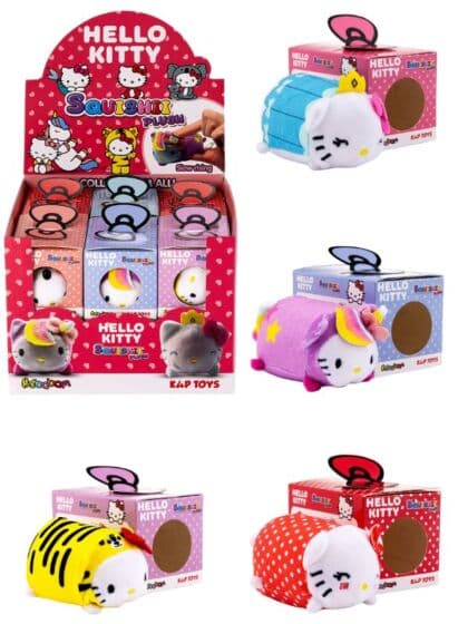 Hello Kitty Squishii – myk og klembar plysjfigur