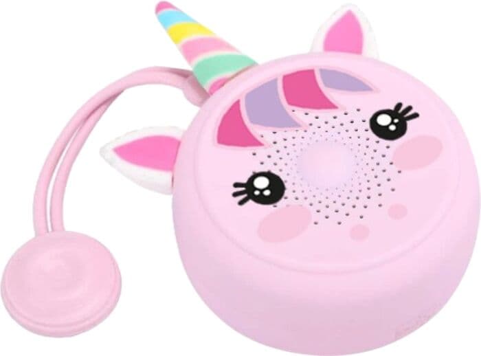 Sweet Dreams trådløs høyttaler med USB-kabel - rosa enhjørning