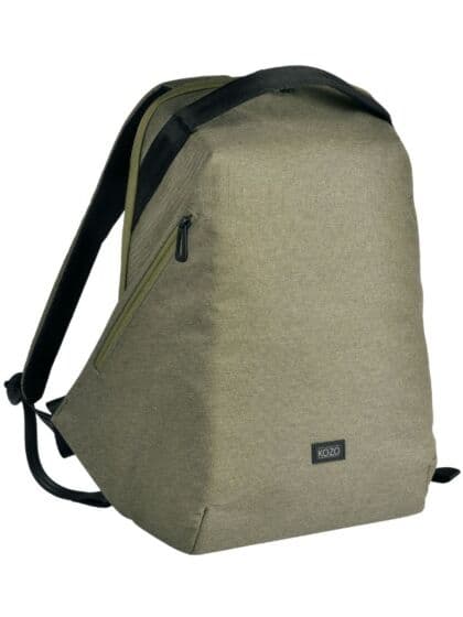 KOZO Ryggsekk med laptoplomme - oliven