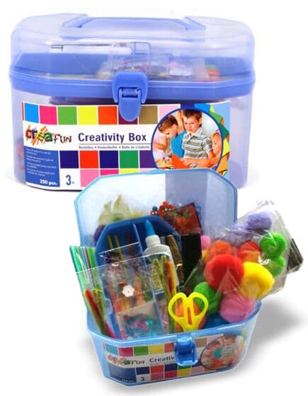 CreaFun Kreativitetsboks - 250 deler
