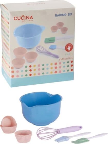 La Cucina bakesett for barn – bolle og bakeutstyr, 10 deler