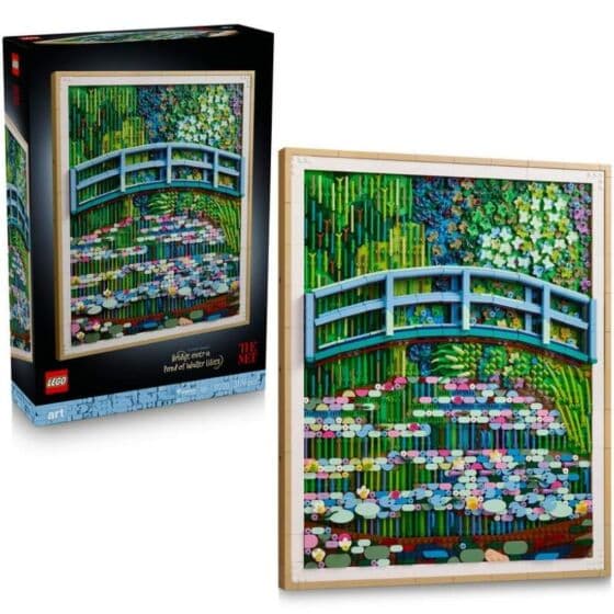 LEGO Art 31220 Claude Monet – Den japanske broen over vannliljedammen