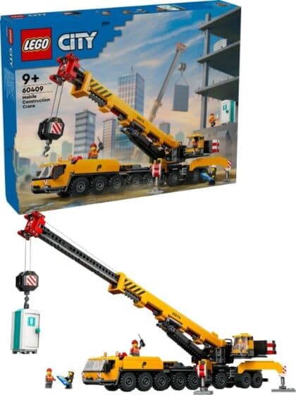 LEGO City 60409 Gul mobilkran