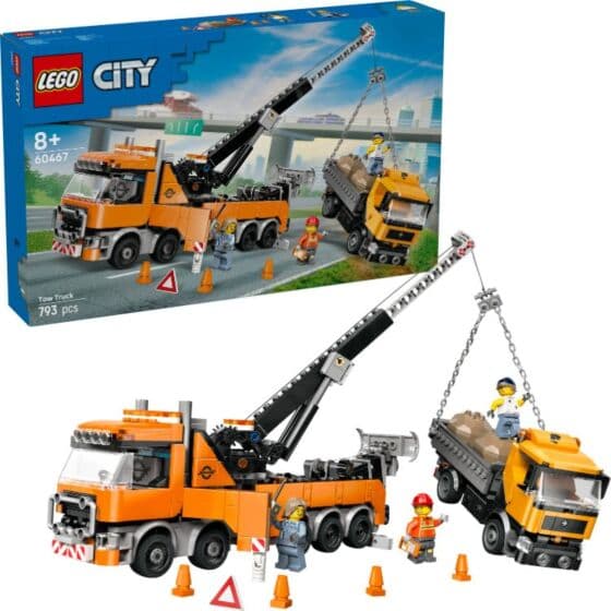 LEGO City 60467 Robust bergingsbil med kran