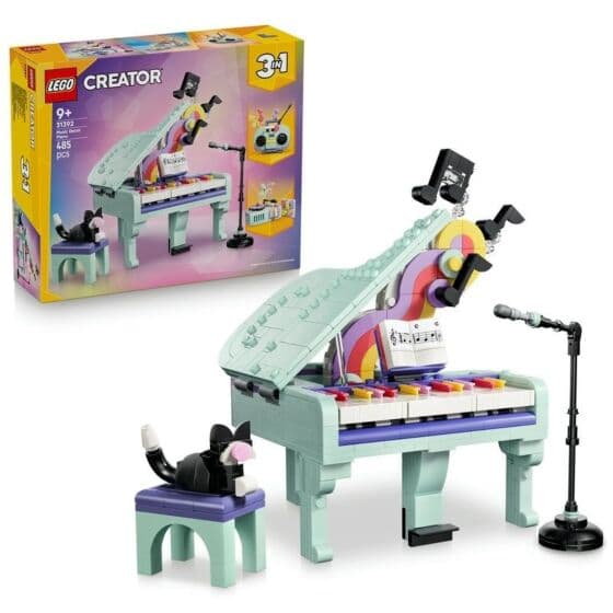 LEGO Creator 31392 Dekorativt flygel med katt