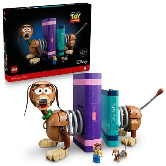 LEGO Disney og Pixar 43301 Bokstøtter av Slinky Dog fra Toy Story