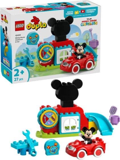 LEGO DUPLO 10454 Disney Mikkes Klubbhus og bil