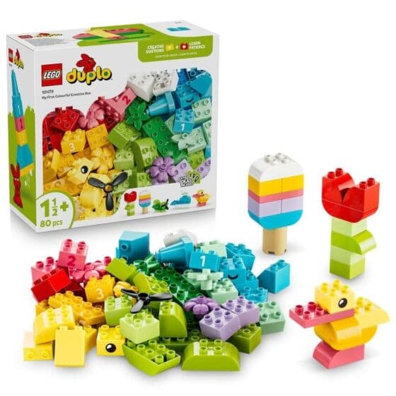 LEGO DUPLO Classic 10479 Kreativitetsboks med fargerike klosser