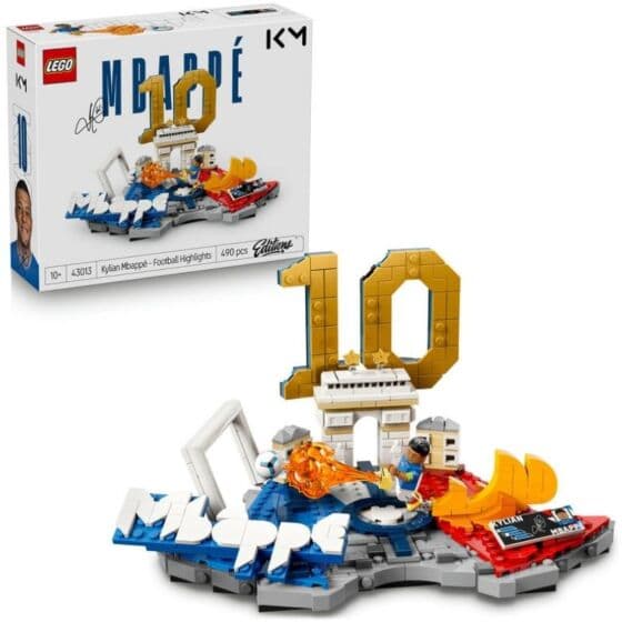 LEGO Editions 43013 Kylian Mbappé – fotball-høydepunkter