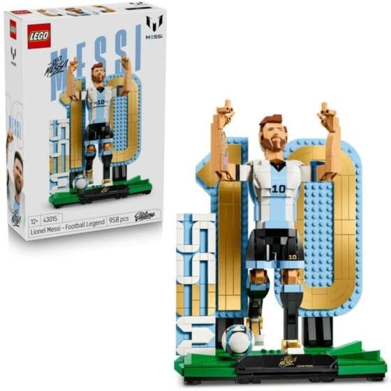 LEGO Editions 43015 Fotball-legenden Lionel Messi