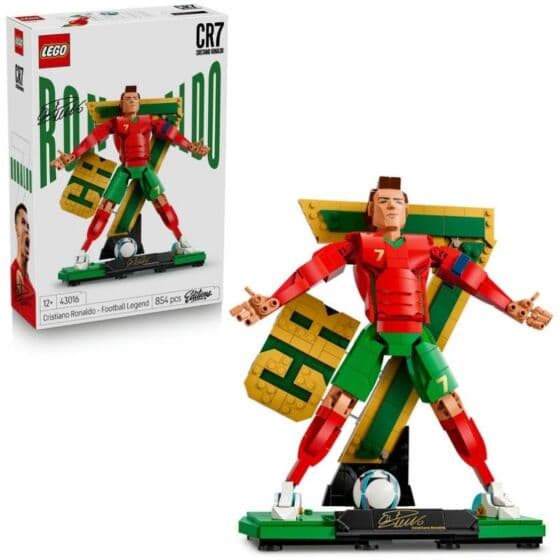 LEGO Editions 43016 Fotball-legenden Cristiano Ronaldo