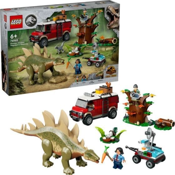 LEGO Jurassic World 76965 Dinosauroppdrag: Finn stegosaurusen