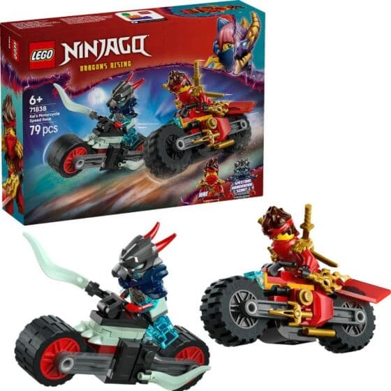 LEGO Ninjago 71838 Kais fartsfylte motorsykkeljakt