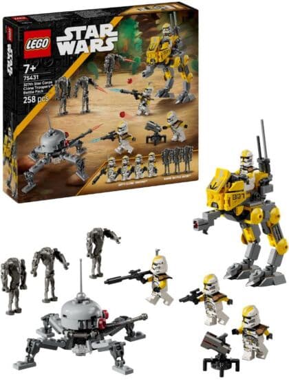 LEGO Star Wars 75431 Stridspakke med klonesoldater fra 327. stjernekorps