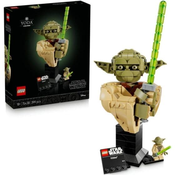 LEGO Star Wars 75438 Byste av Yoda