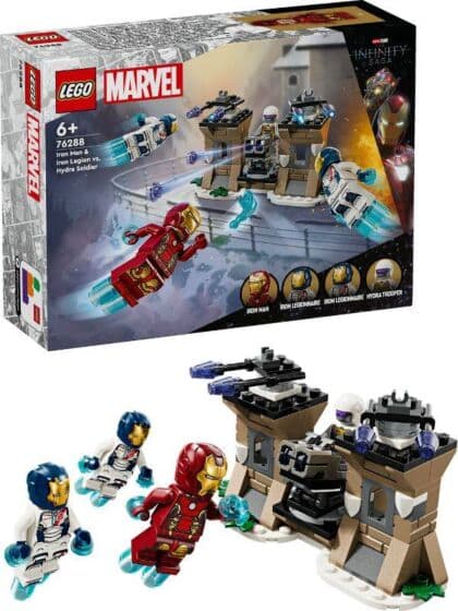 LEGO Super Heroes 76288 Marvel Iron Man og Iron Legion mot Hydra-soldat