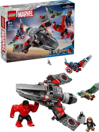 LEGO Super Heroes 76292 Marvel Captain America i kamp mot Red Hulk