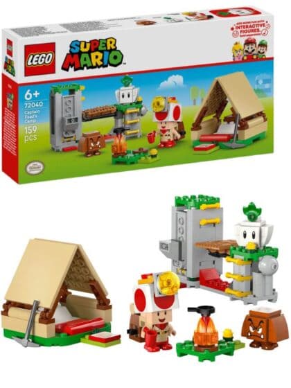 LEGO Super Mario 72040 Captain Toads leir
