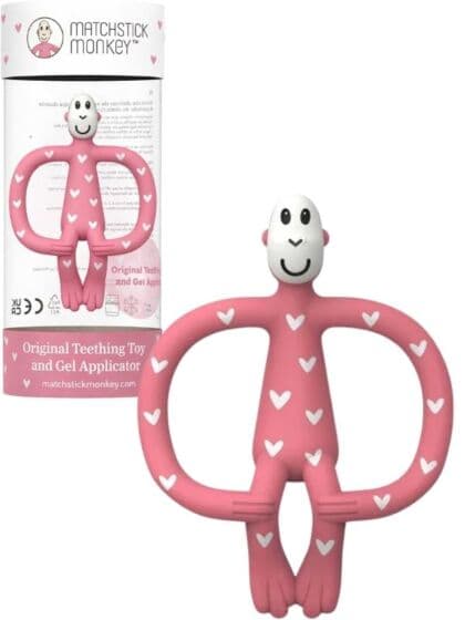 Matchstick Monkey biteleke - love hearts