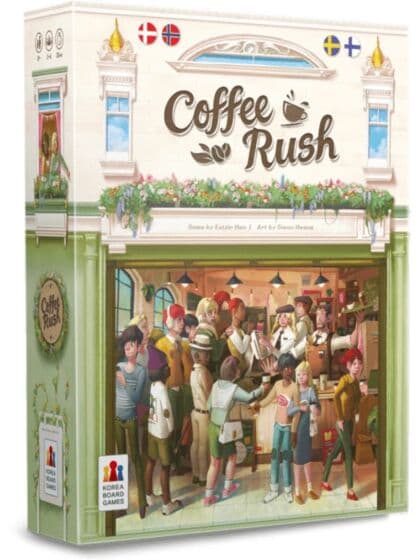Coffee Rush Nordic - ferdigstill ordre og bli den beste baristaen