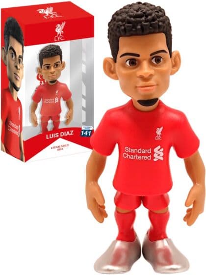Minix Fotball samlefigur Diaz Liverpool - 12 cm