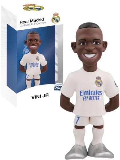 Minix Fotball Samlefigur Vini jr - Real Madrid