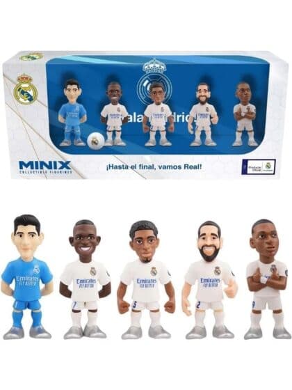 Minix Fotball samlefigurer Real Madrid 5-pakning – figurer 7 cm