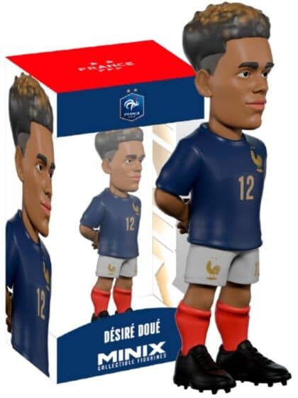 Minix Désiré Doué Fotball Samlefigur – Frankrike