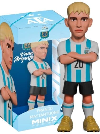 Minix Franco Mastantuono Fotball Samlefigur – Argentina