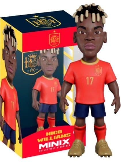 Minix Nico Williams Fotball Samlefigur – Spania