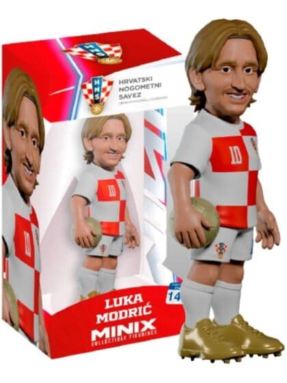 Minix Fotball Samlefigur Luka Modrić Kroatia - 12 cm