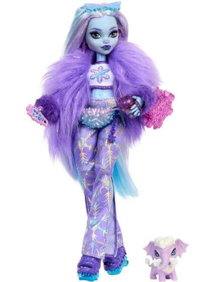 Monster High Abbey Bominable dukke med pelssjal og tilbehør