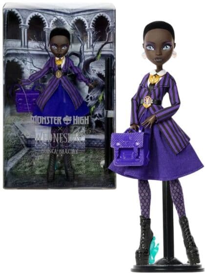 Monster High x Wednesday Bianca Barclay dukke