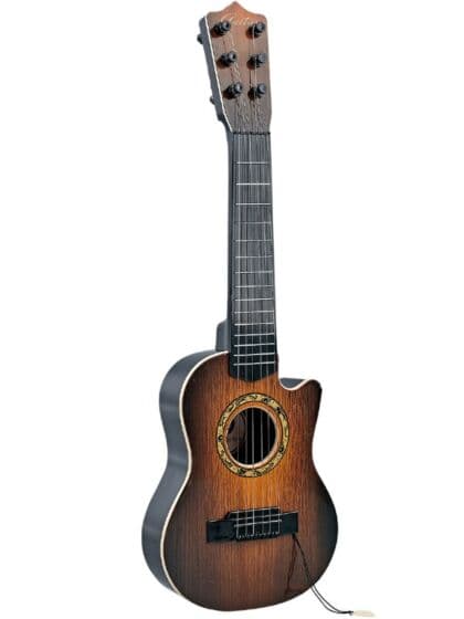 Mørkebrun gitar - 55 cm