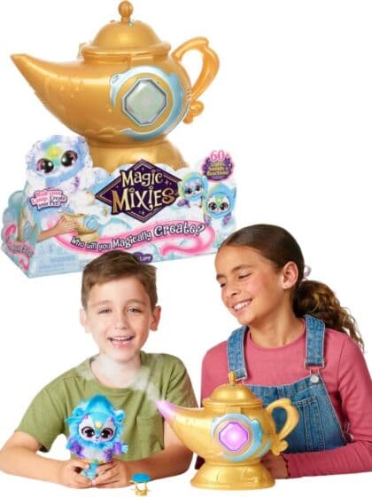 Magic Mixies Magic Genie Lamp - gni lampen og tryll fram et interaktivt kjæledyr med 60 lyder og reaksjoner