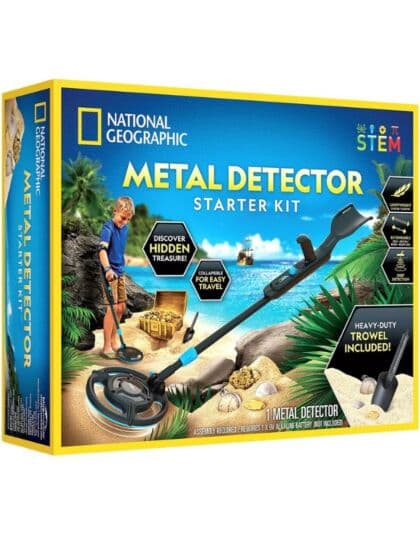 National Geographic Metallsøker til barn - vitenskapssett