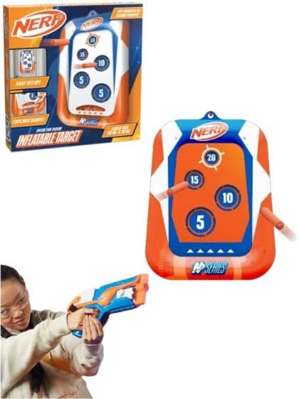 NERF Over the Door Inflatable Target - Oppblåsbart mål til dør