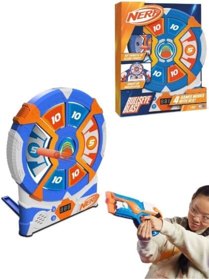 NERF Strike N Score - interaktivt blinkmål med poeng og lydeffekter