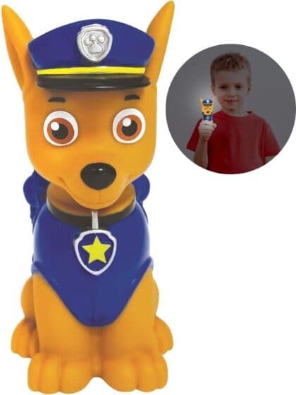 Paw Patrol LED-lampe – fargeskiftende nattlys med Chase og touch-funksjon