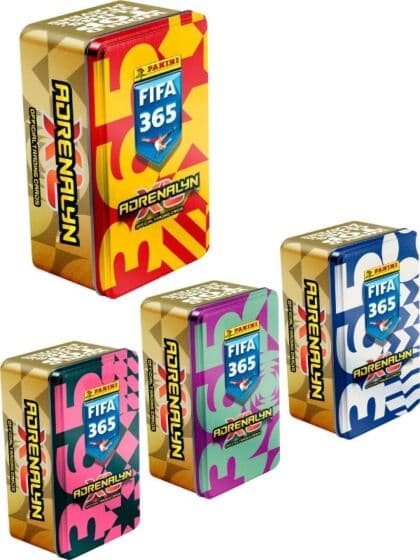 Panini FIFA 365 Adrenalyn XL 2026 Mega Tin med fotballkort