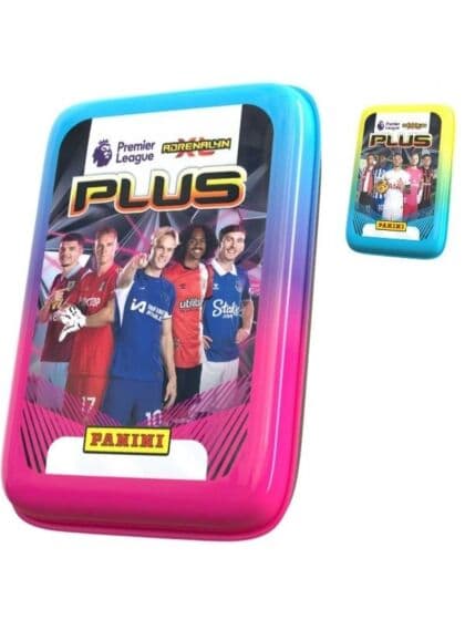 Panini Adrenalyn Premier League 2023/24 PLUS Pocket Tin med fotballkort