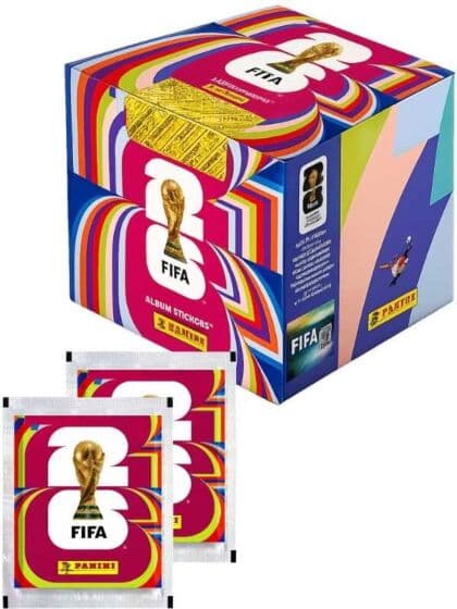 Panini FIFA World Cup 2026 Nordic Edition display
