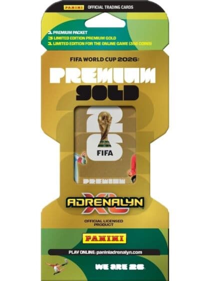Panini FIFA World Cup 2026 Adrenalyn XL Nordic Edition Premium Gold Boosterpakke