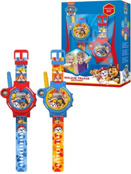 PAW Patrol 2-i-1 Walkie-talkie klokker - 2 stk