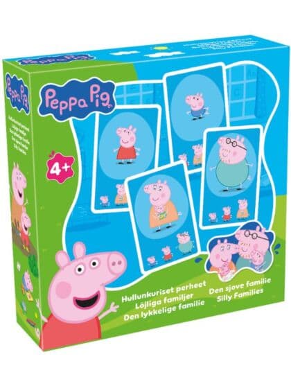 Peppa Gris kortspill - norsk versjon