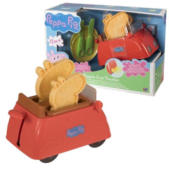Peppa Gris Toast-bil - 5 deler