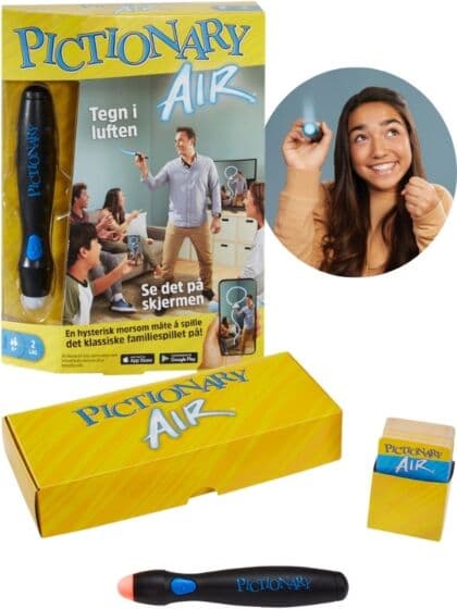 Pictionary Air - tegn i luften, se det på skjermen