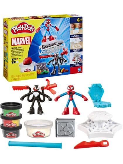 Play-Doh Spider-Man vs. Venom: Kreativt Kampsett