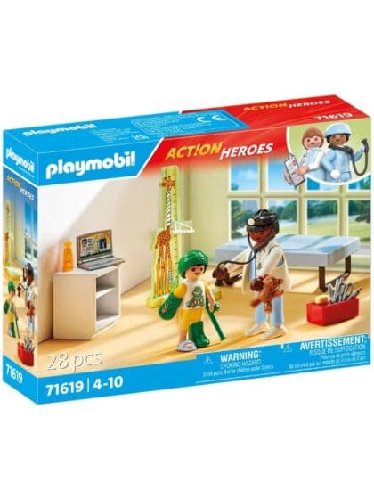 Playmobil Action Heroes Barnelege med bamse 71619