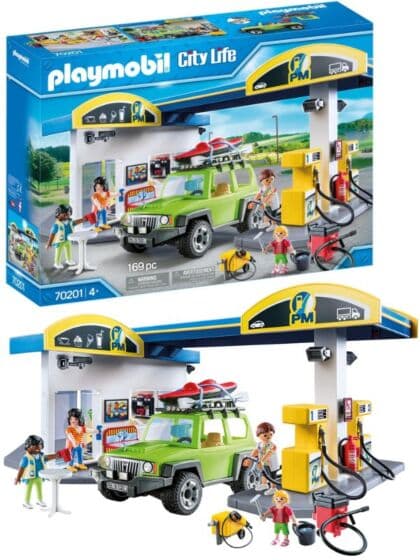 Playmobil City Life Bensinstasjon 70201